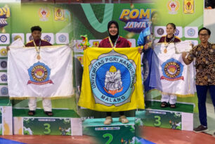 Mahasiswa Unikama Buktikan Diri di Pomprov Jatim, Raih Tiga Medali Mahasiswa Unikama Buktikan Diri di Pomprov Jatim, Raih Tiga Medali