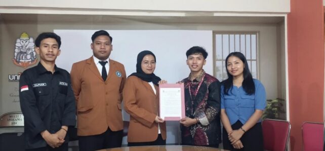 Yuliatin dan Achmad Zakaria Resmi Ditetapkan sebagai Presiden dan Wakil Presiden Mahasiswa Unikama Masa Bakti 2025/2026